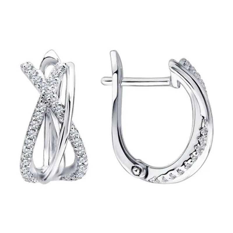 Серьги серебряные 700057
