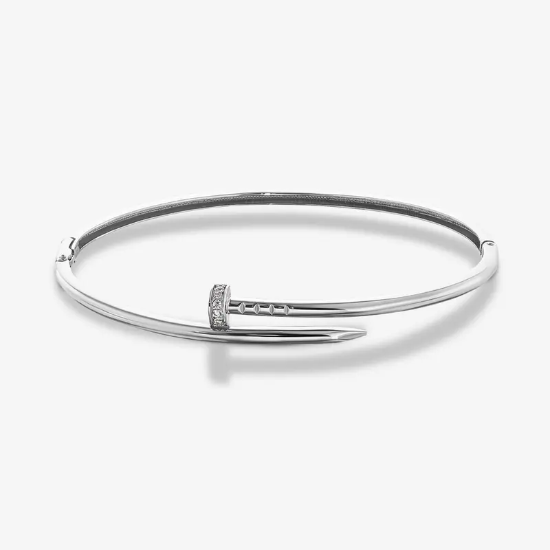 Браслет золотой с фианитами