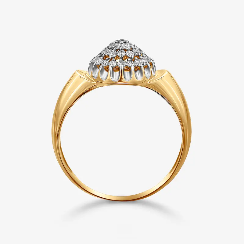 Кольцо золотое с бриллиантом